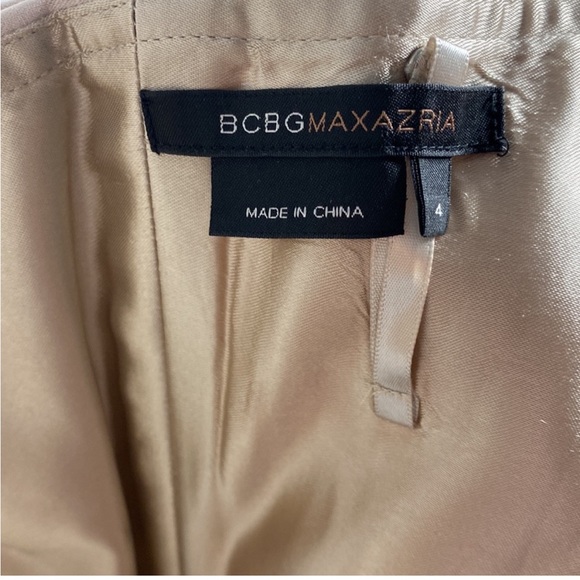 Nwot BCBGMAXAZRIA Corset Strapless Dress with Petticoat size 4 - Picture 8 of 8